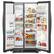 Left. Whirlpool - 21.4 Cu. Ft. Side-by-Side Refrigerator - Black.