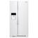 Front. Whirlpool - 21.4 Cu. Ft. Side-by-Side Refrigerator - White.