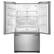 Angle. Whirlpool - 20 cu. ft. French Door Refrigerator with Counter Depth Design - Stainless steel.