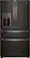 Front. Whirlpool - 26.2 Cu. Ft. 4-Door French Door Refrigerator - Black Stainless Steel with Printshield Finish.