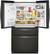 Alt View 1. Whirlpool - 26.2 Cu. Ft. 4-Door French Door Refrigerator - Black Stainless Steel with Printshield Finish.