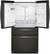 Alt View 2. Whirlpool - 26.2 Cu. Ft. 4-Door French Door Refrigerator - Black Stainless Steel with Printshield Finish.