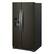 Alt View 3. Whirlpool - 24.5 Cu. Ft. Side-by-Side Refrigerator - Black Stainless Steel with Printshield Finish.