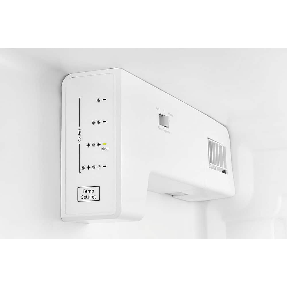 Alt View 2. Whirlpool - 21.7 Cu. Ft. Side-by-Side Refrigerator - White.