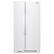 Front. Whirlpool - 25.1 Cu. Ft. Side-by-Side Refrigerator - White.