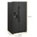 Alt View 1. Whirlpool - 24.6 Cu. Ft. Side-by-Side Refrigerator with Water and Ice Dispenser - Black.