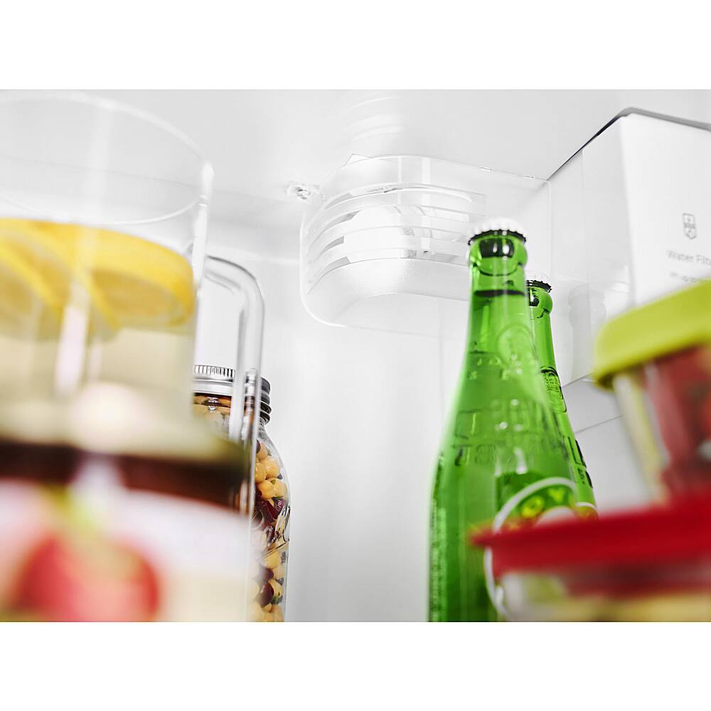 Alt View 11. Whirlpool - 20.6 Cu. Ft. Side-by-Side Counter-Depth Refrigerator - Fingerprint Resistant Stainless Steel.