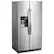 Alt View 3. Whirlpool - 20.6 Cu. Ft. Side-by-Side Counter-Depth Refrigerator - Fingerprint Resistant Stainless Steel.