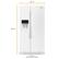 Alt View 1. Whirlpool - 20.6 Cu. Ft. Side-by-Side Counter-Depth Refrigerator - White.