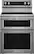 Front. KitchenAid - 6.7 Cu. Ft. Self-Cleaning Freestanding Double Oven Electric Convection Range - Stainless steel.