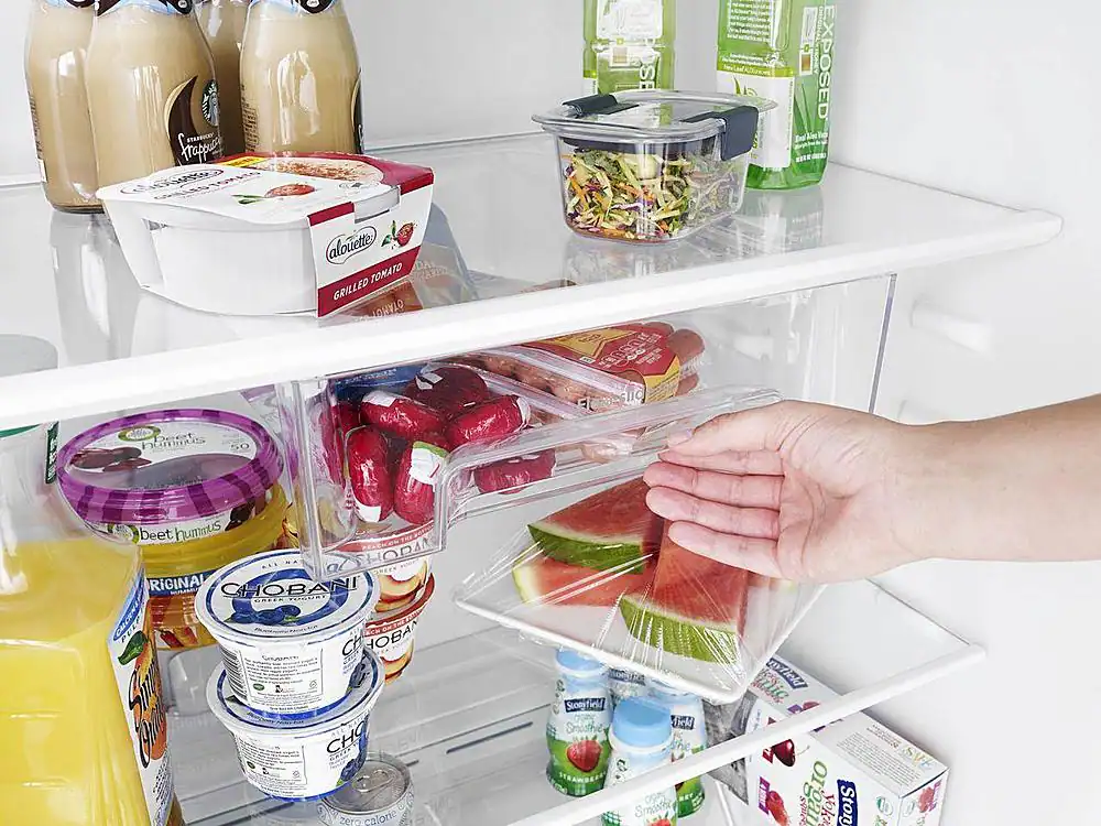 Alt View 16. Whirlpool - 21.3 Cu. Ft. Top-Freezer Refrigerator - Black Stainless Steel with Printshield Finish.