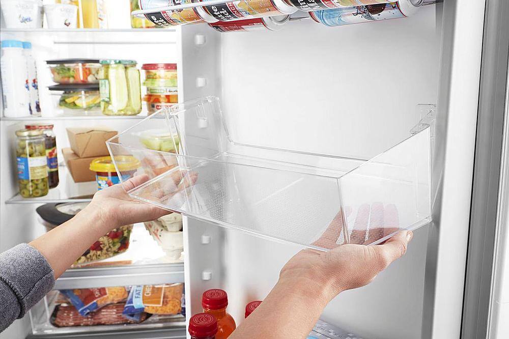 Alt View 13. Whirlpool - 24.5 Cu. Ft. Side-by-Side Refrigerator - Black.