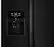 Alt View 4. Whirlpool - 24.5 Cu. Ft. Side-by-Side Refrigerator - Black.