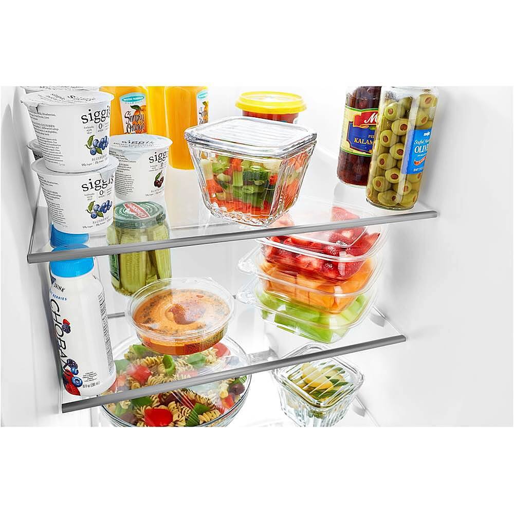 Alt View 14. Whirlpool - 24.5 Cu. Ft. Side-by-Side Refrigerator - White.