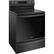 Angle. Whirlpool - 6.4 Cu. Ft. Self-Cleaning Freestanding Electric Convection Range - Black.