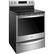 Angle. Whirlpool - 6.4 Cu. Ft. Self-Cleaning Freestanding Electric Convection Range - Fingerprint Resistant Stainless Steel.
