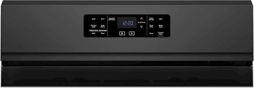 Alt View 1. Whirlpool - 5.8 Cu. Ft. Self-Cleaning Freestanding Gas Convection Range - Fingerprint Resistant Stainless Steel.