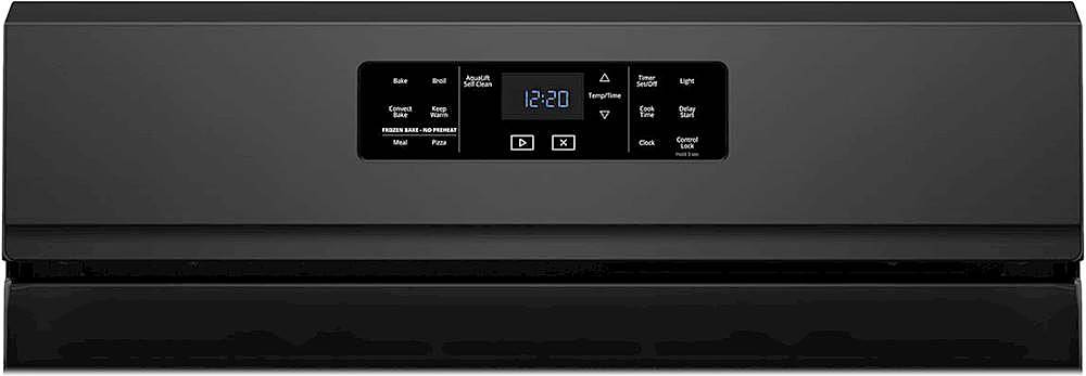 Alt View 1. Whirlpool - 5.8 Cu. Ft. Self-Cleaning Freestanding Gas Convection Range - Fingerprint Resistant Stainless Steel.