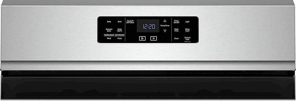 Alt View 1. Whirlpool - 5.8 Cu. Ft. Self-Cleaning Freestanding Gas Convection Range - Fingerprint Resistant Stainless Steel.