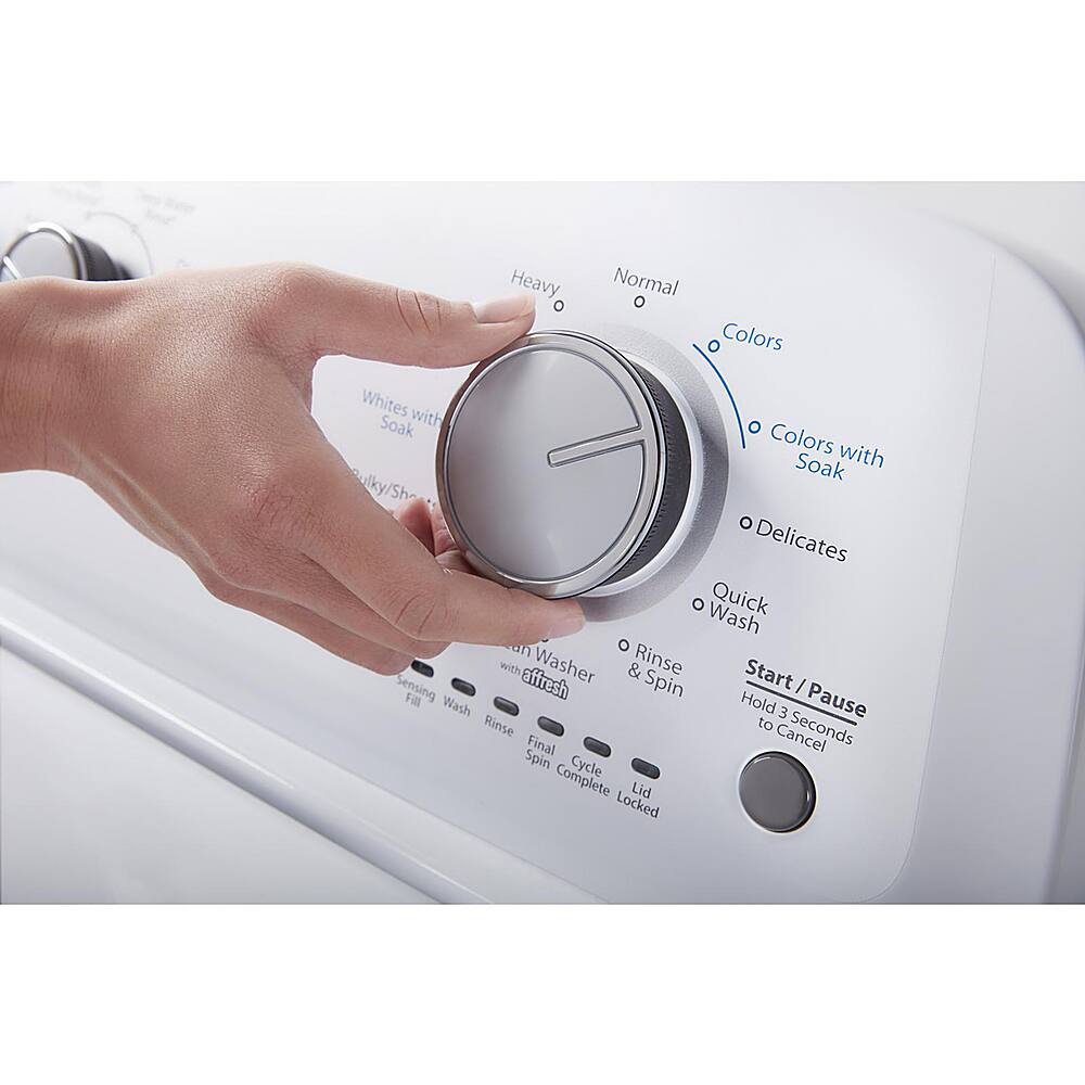 Alt View 13. Whirlpool - 3.9 Cu. Ft. 12-Cycle Top-Loading Washer - White.