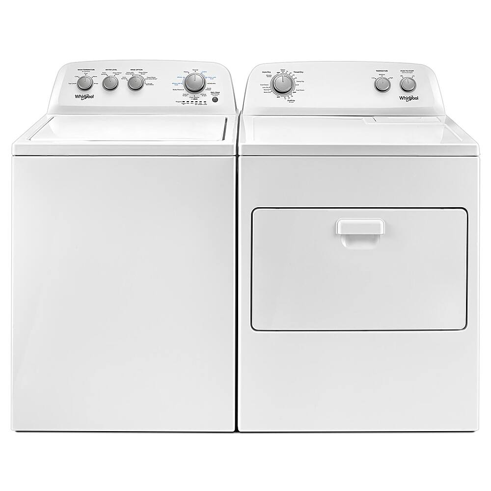 Alt View 18. Whirlpool - 3.9 Cu. Ft. 12-Cycle Top-Loading Washer - White.