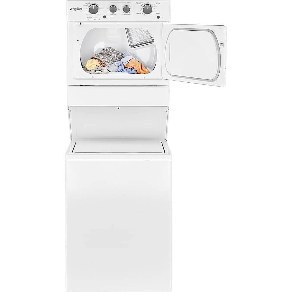 Alt View 13. Whirlpool - 3.5 Cu. Ft. Top Load Washer and 5.9 Cu. Ft. Gas Dryer with Dual Action Agitator - White.