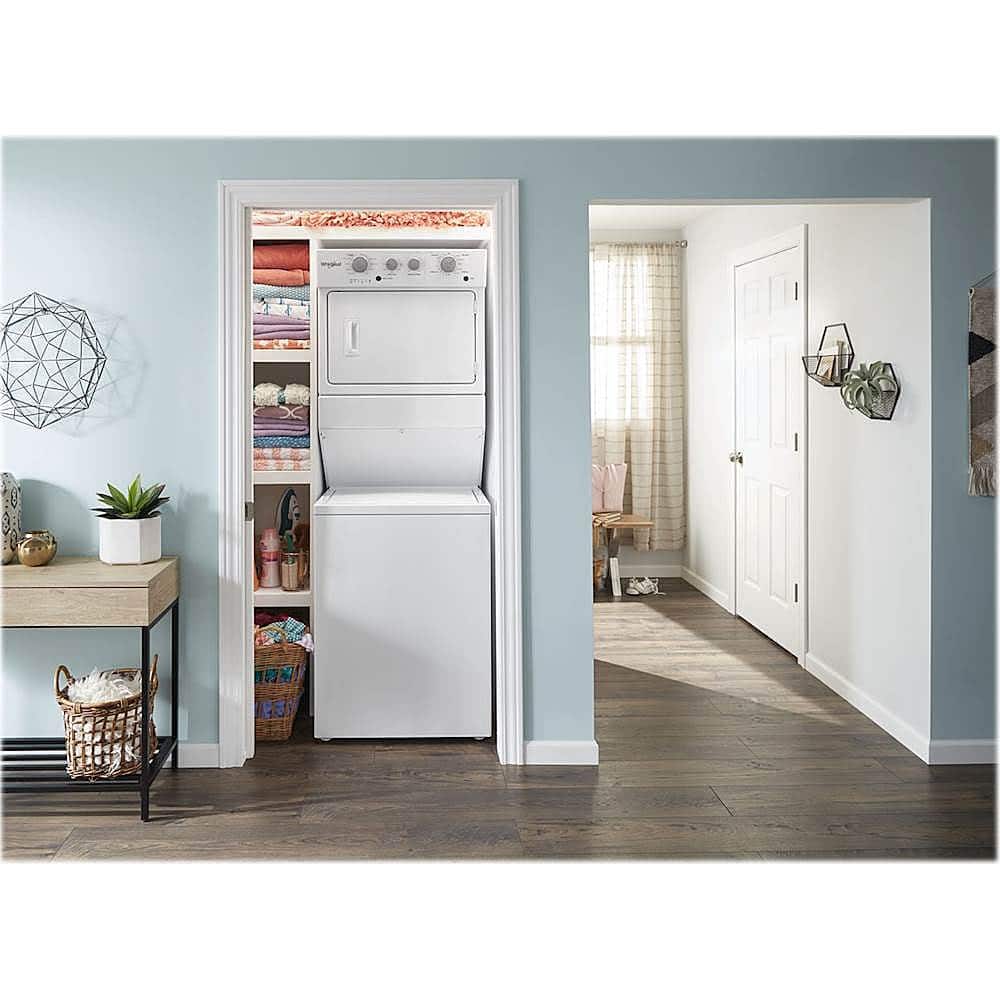 Alt View 20. Whirlpool - 3.5 Cu. Ft. Top Load Washer and 5.9 Cu. Ft. Gas Dryer with Dual Action Agitator - White.