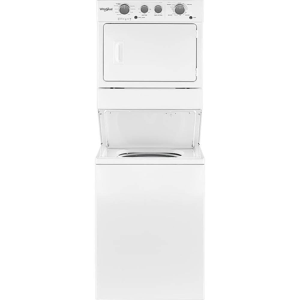 Alt View 11. Whirlpool - 3.5 Cu. Ft. Top Load Washer and 5.9 Cu. Ft. Gas Dryer Laundry Center with Dual-Action Agitator - White.
