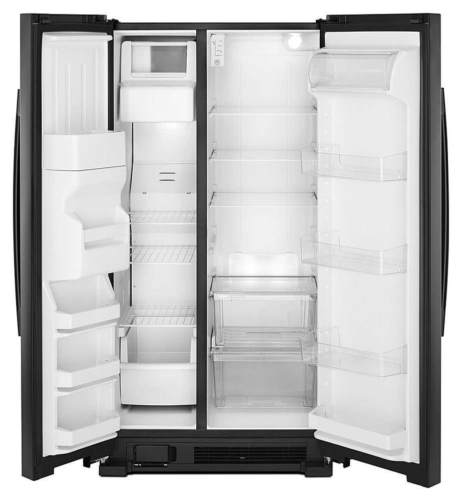 Amana 21.4 Cu. Ft. Side-by-Side Refrigerator Black OBX ASI2175GRB ...