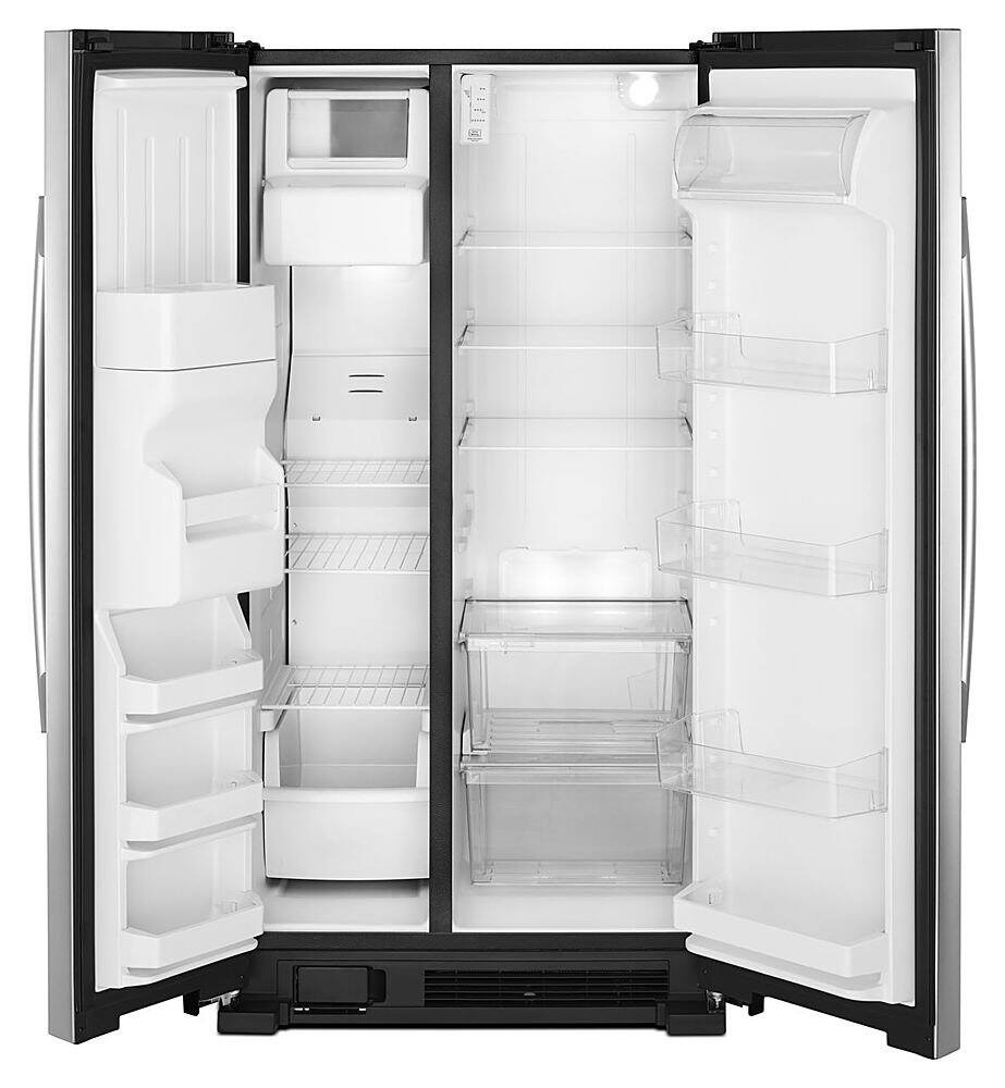 Alt View 12. Amana - 21.4 Cu. Ft. Side-by-Side Refrigerator - Stainless steel.