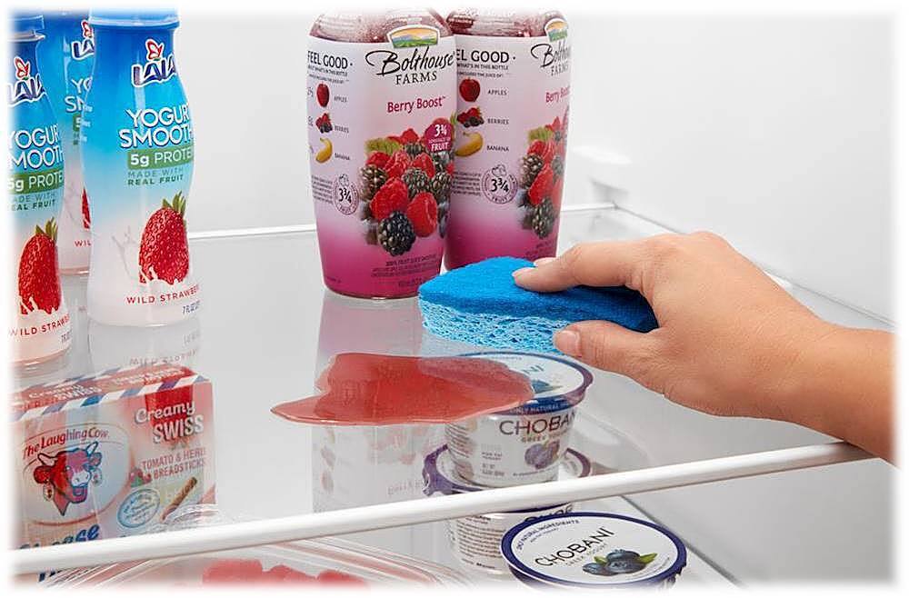 Alt View 12. Amana - 21.4 Cu. Ft. Side-by-Side Refrigerator - White.