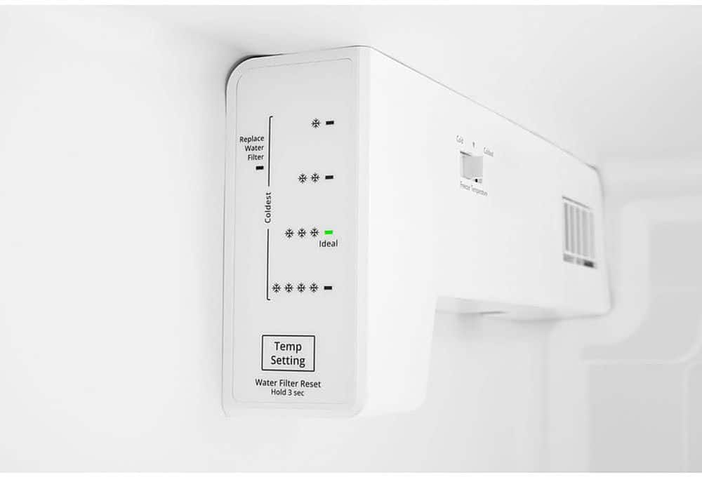 Alt View 11. Amana - 24.5 Cu. Ft. Side-by-Side Refrigerator with Water and Ice Dispenser - Stainless steel.