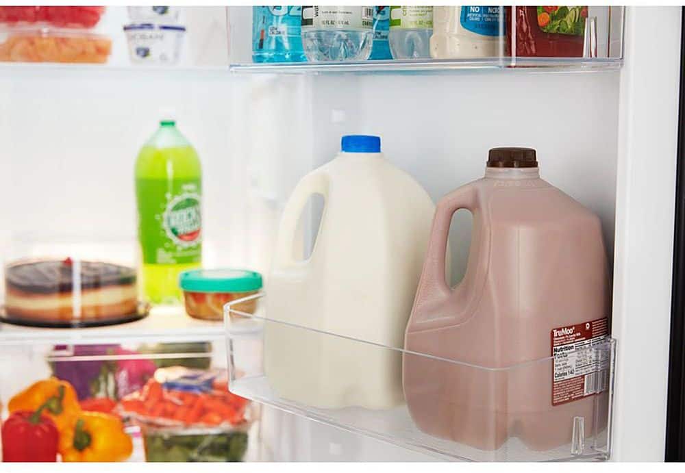 Alt View 13. Amana - 24.5 Cu. Ft. Side-by-Side Refrigerator with Water and Ice Dispenser - Stainless steel.