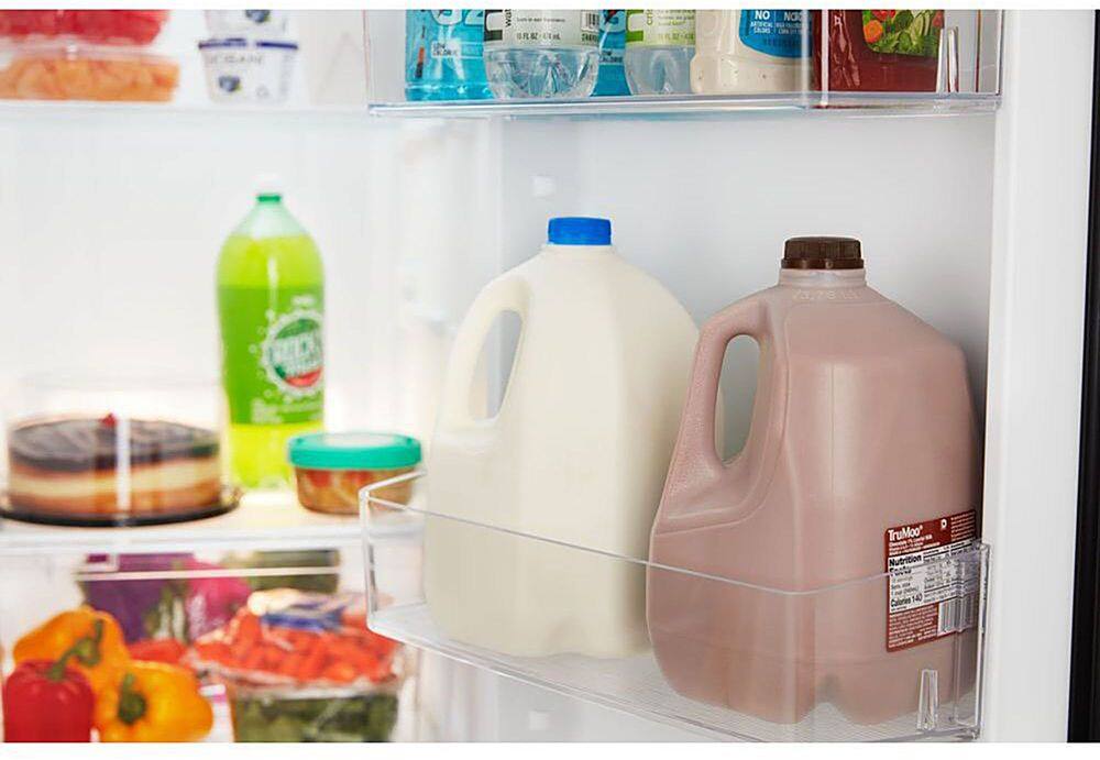 Alt View 13. Amana - 24.5 Cu. Ft. Side-by-Side Refrigerator with Water and Ice Dispenser - Stainless steel.