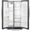 Alt View 2. Whirlpool - 21.4 Cu. Ft. Side-by-Side Refrigerator - Black.