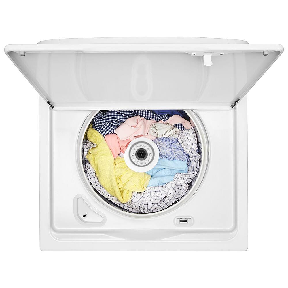 Left. Whirlpool - 3.9 Cu. Ft. Top Load Washer with Water Level Selection - White.