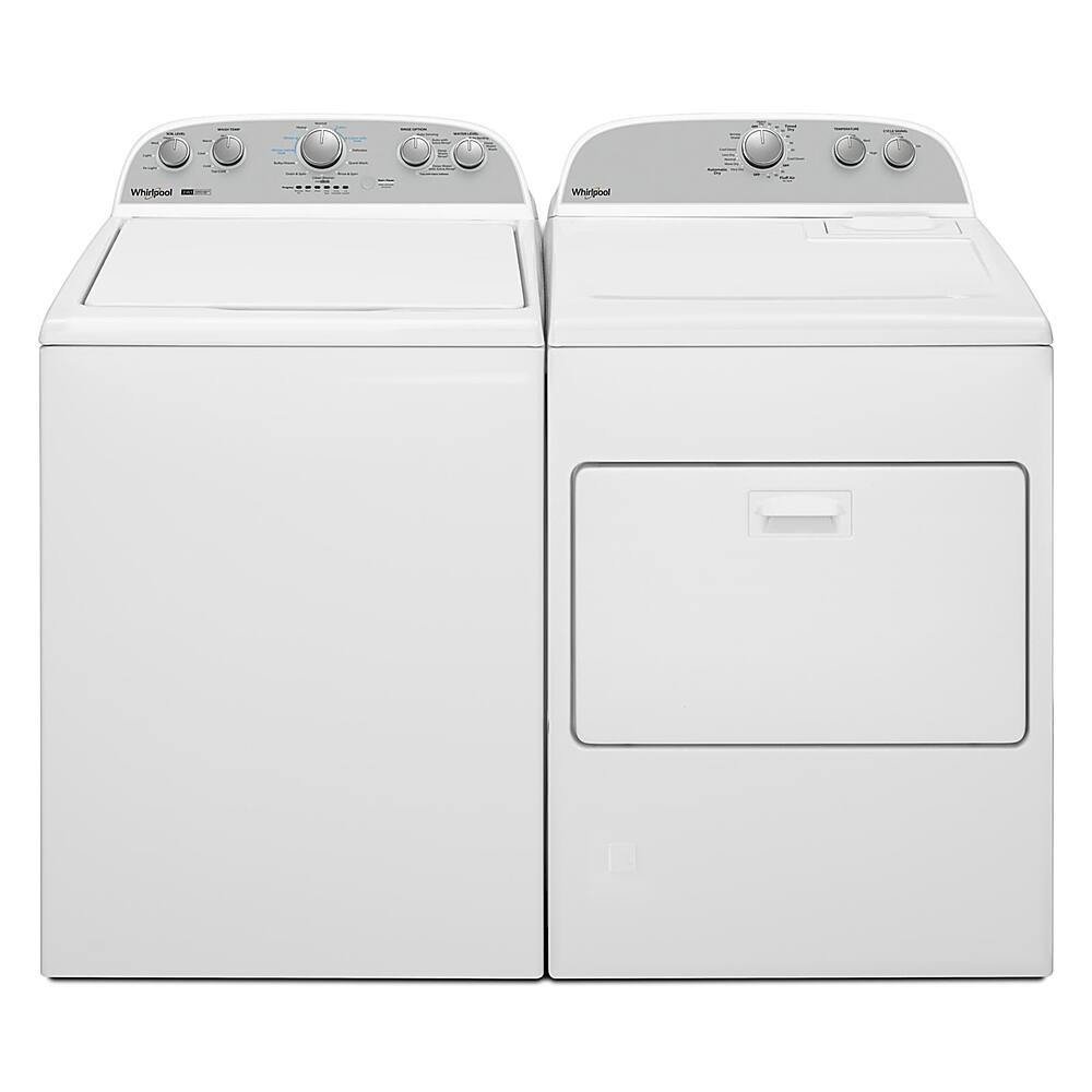 Alt View 14. Whirlpool - 7 Cu. Ft. Electric Dryer with AutoDry Drying System - White.