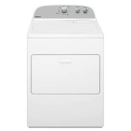 Whirlpool - 7 Cu. Ft. Gas Dryer with AutoDry Drying System - White