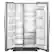 Angle. Whirlpool - 25.1 Cu. Ft. Side-by-Side Refrigerator - Stainless steel.