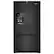 Front. Whirlpool - 25 cu. ft. French Door Refrigerator with External Ice and Water Dispenser - Black.