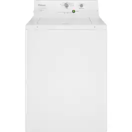 Whirlpool - 3.27 Cu. Ft. High Efficiency Top Load Washer with Deep-Water Wash System - White