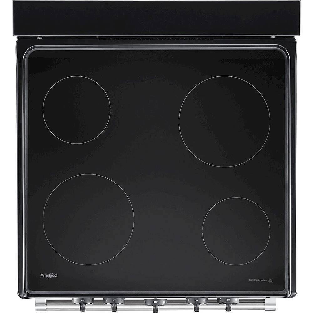 Alt View 15. Whirlpool - 3.0 Cu. Ft. Freestanding Electric Range - Stainless steel.