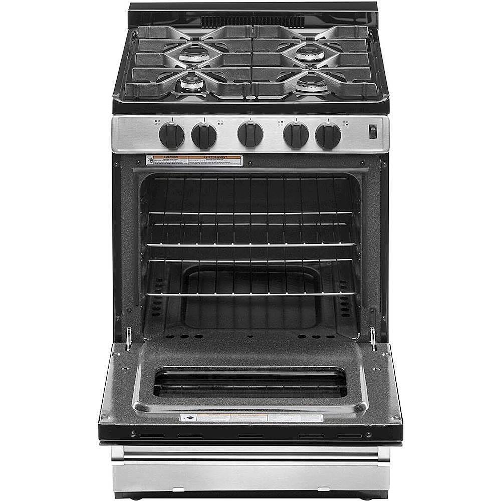 Alt View 11. Whirlpool - 3.0 Cu. Ft. Freestanding Gas Range - Stainless steel.