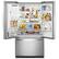 Left. Whirlpool - 26.8 Cu. Ft. French Door Refrigerator - Fingerprint Resistant Stainless Steel.