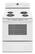 Front. Amana - 4.8 Cu. Ft. Freestanding Electric Range - White.