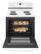 Alt View 1. Amana - 4.8 Cu. Ft. Freestanding Electric Range - White.