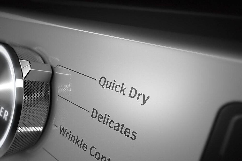 Alt View 16. Maytag - 7.3 Cu. Ft. Stackable Gas Dryer with Extra Power Button - White.