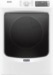 Maytag - 7.3 Cu. Ft. Stackable Gas Dryer with Extra Power Button - White - Front_Zoom
