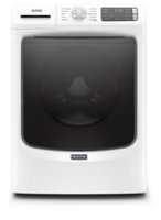 Maytag - 4.5 Cu. Ft. High-Efficiency Stackable Front Load Washer with Steam and Fresh Spin - White - Front_Zoom