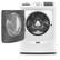 Alt View 1. Maytag - 4.5 Cu. Ft. High-Efficiency Stackable Front Load Washer with Steam and Fresh Spin - White.